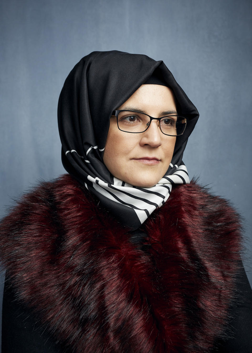 Hatice Cengiz poses for a portrait to promote the film "The Dissident" at the Music Lodge during the Sundance Film Festival on Friday, Jan. 24, 2020, in Park City, Utah. (Photo by Taylor Jewell/Invision/AP)