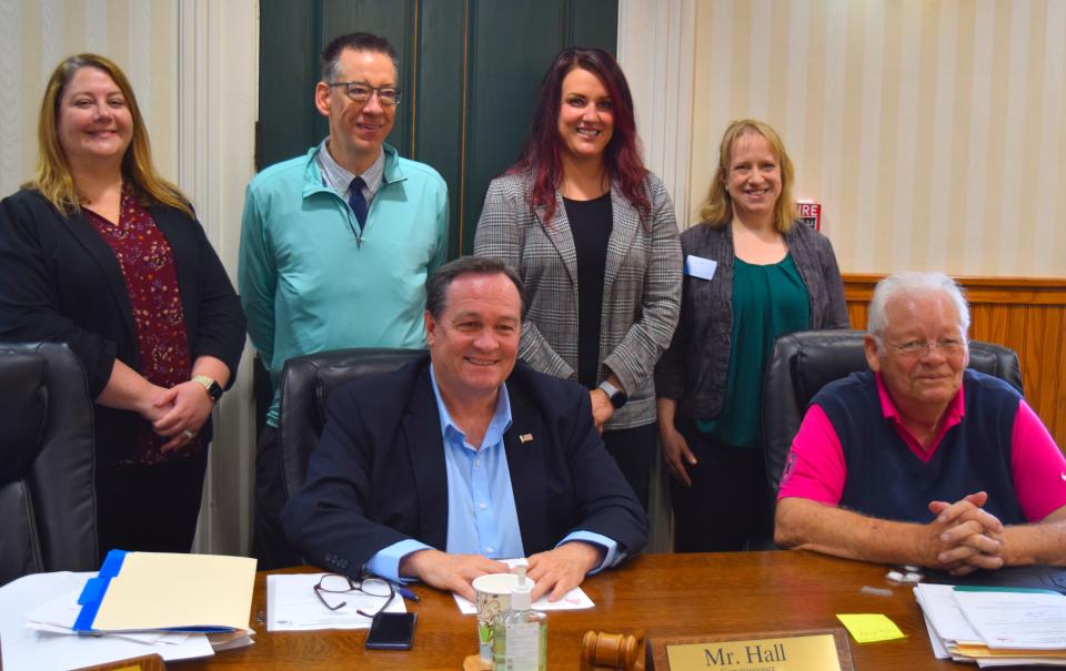 Partnering representatives of the Wayne Holmes Mental Health & Recovery Board joined the Holmes County commissioners Monday for a proclamation of May being Mental Health Month.