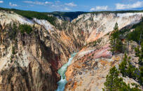 <p>Yellowstone should be on everyone's bucket list. Make a reservation at <a rel="nofollow noopener" href="https://www.yellowstonenationalparklodges.com/adventures/winter-adventures/" target="_blank" data-ylk="slk:Yellowstone National Park Lodges;elm:context_link;itc:0;sec:content-canvas" class="link ">Yellowstone National Park Lodges</a> and enjoy all the natural wonders together.</p>