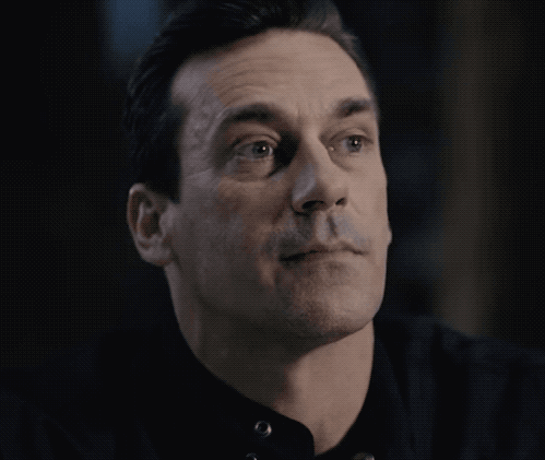 Jon Hamm gives the perfect reaction to what it's like finding out you owe Uncle Sam. (GIF: YouTube)