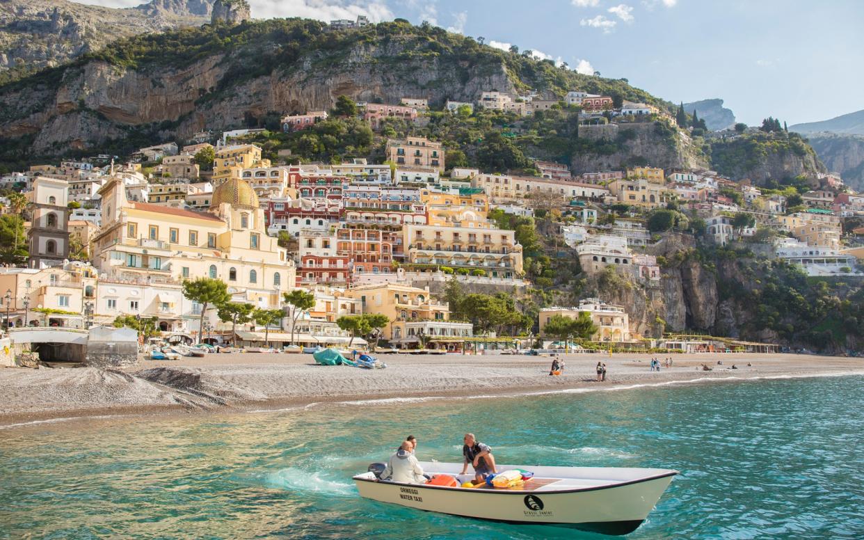 Positano boat trip, Amalfi Coast