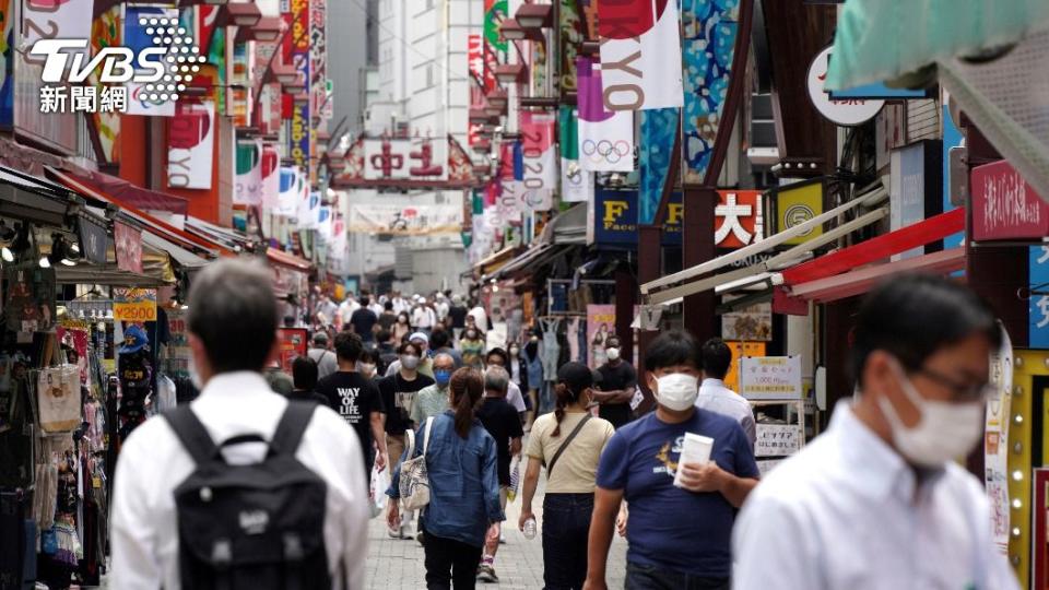 日本已經連續4天通報破紀錄的新冠確診。（圖／達志影像美聯社）