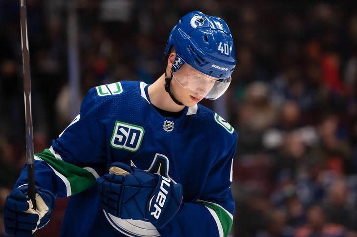 NHL: Edmonton Oilers at Vancouver Canucks