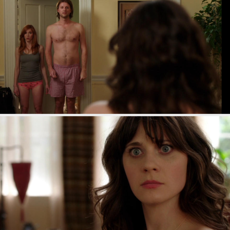 Screenshots from "New Girl"