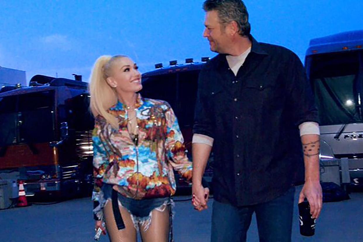 Blake Shelton Wishes His 'Beautiful Wife' Gwen Stefani Happy Birthday. Blake Shelton/Twitter