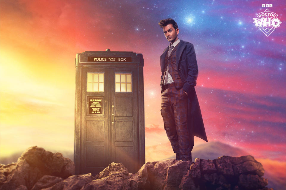 David Tennant has returned to Doctor Who. (BBC)