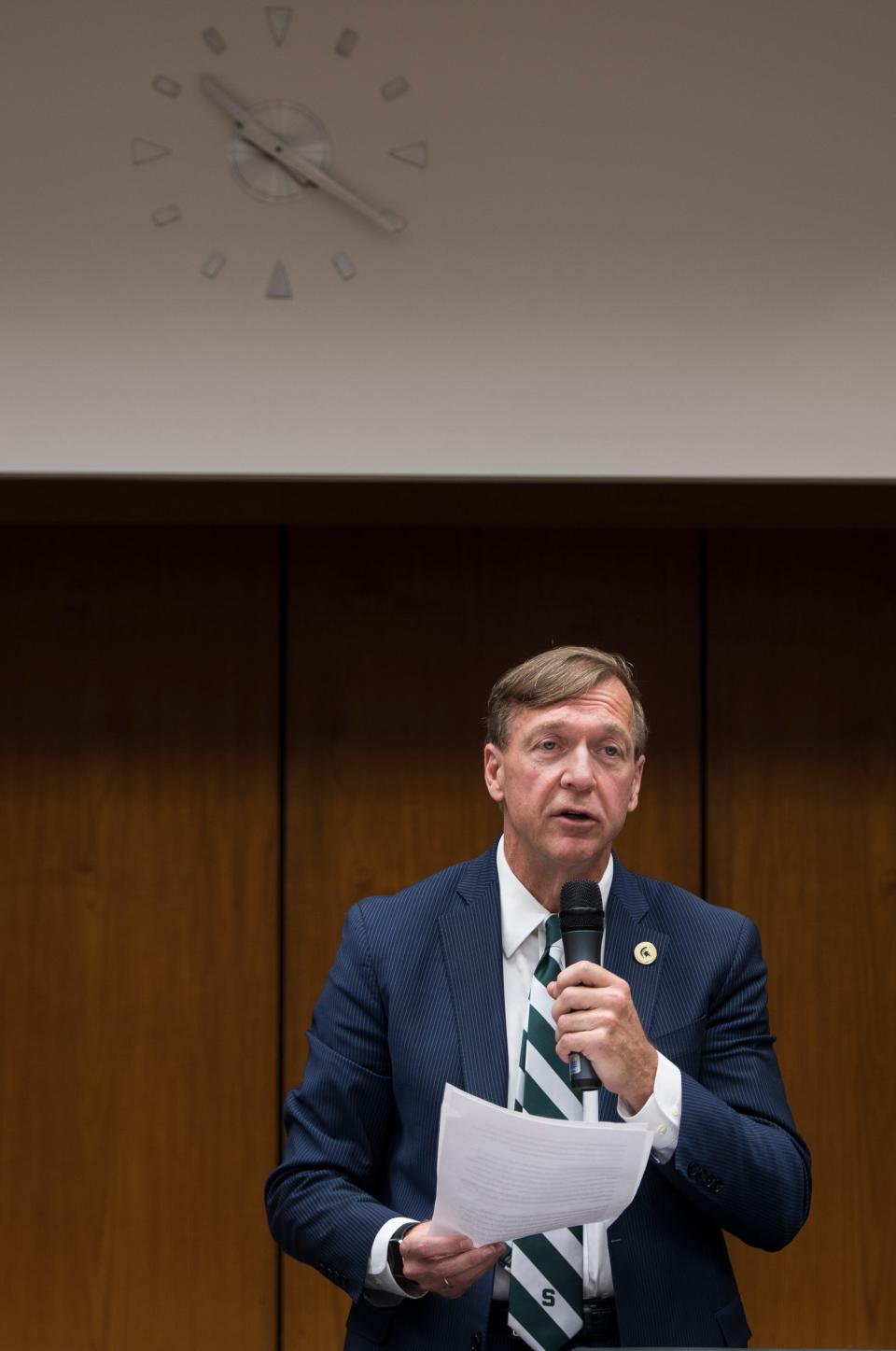 The Board of Trustees at Michigan State University voted in Samuel Stanley Jr. as the new president of the university Tuesday, May 28, 2019.  He is a medical doctor who is current president of Stony Brook University in New York.