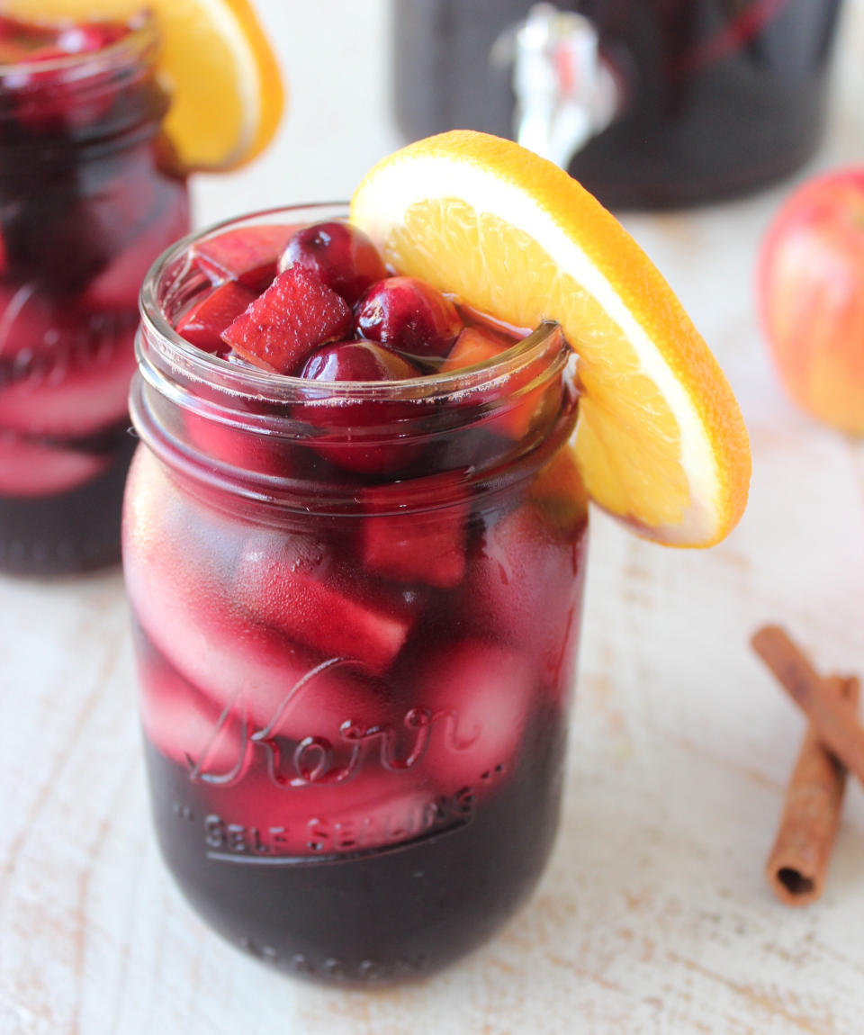 Cranberry Apple Sangria recipe (Whitney Bond)