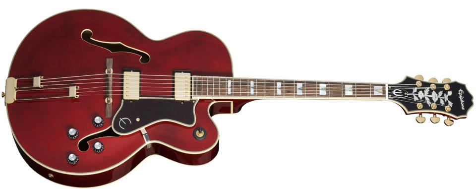 Epiphone Broadway 2023 – now available in Wine Red and Vintage Sunburst
