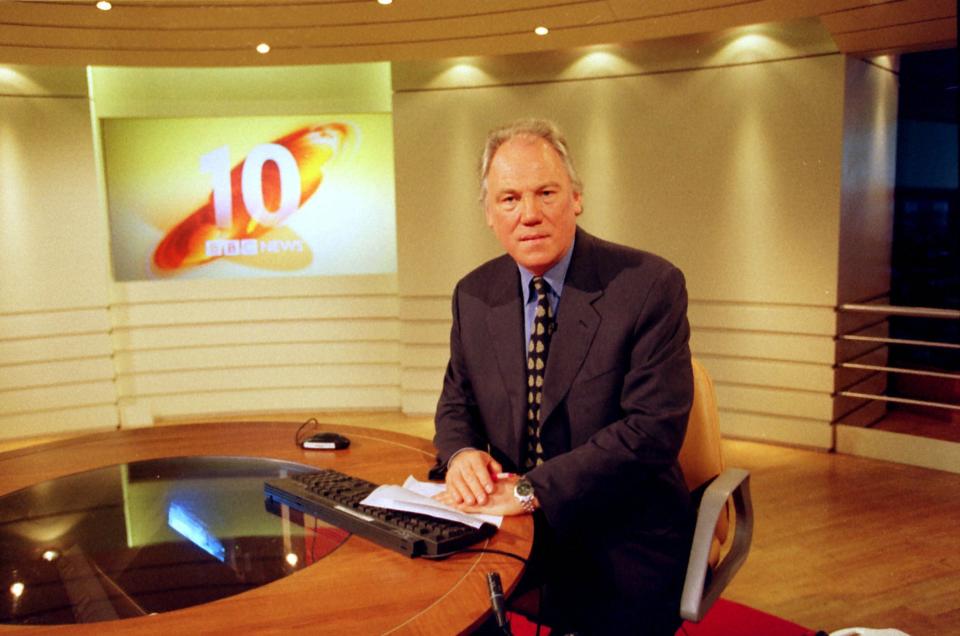 Peter Sissons, a veteran broadcaster, died aged 77 (PA)