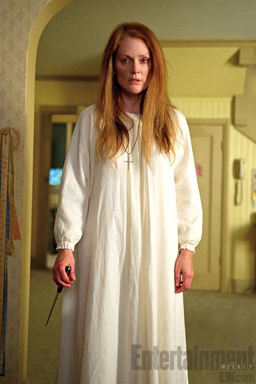 'Carrie' remake: Moretz revives a classic image and Moore has mommy issues -- EXCLUSIVE FIRST LOOK