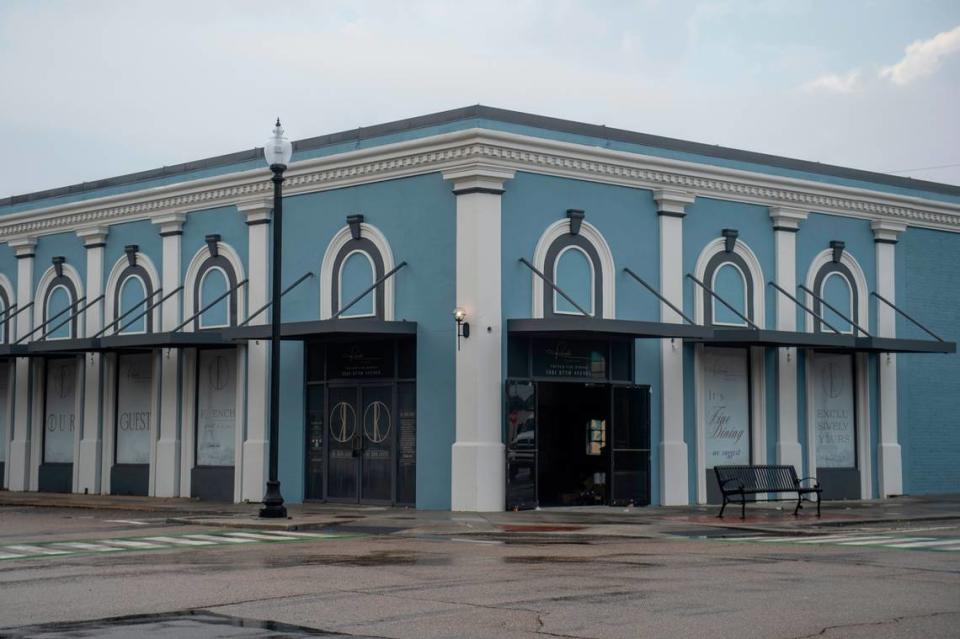 Work continues in downtown Gulfport to create Renee’s French restaurant.