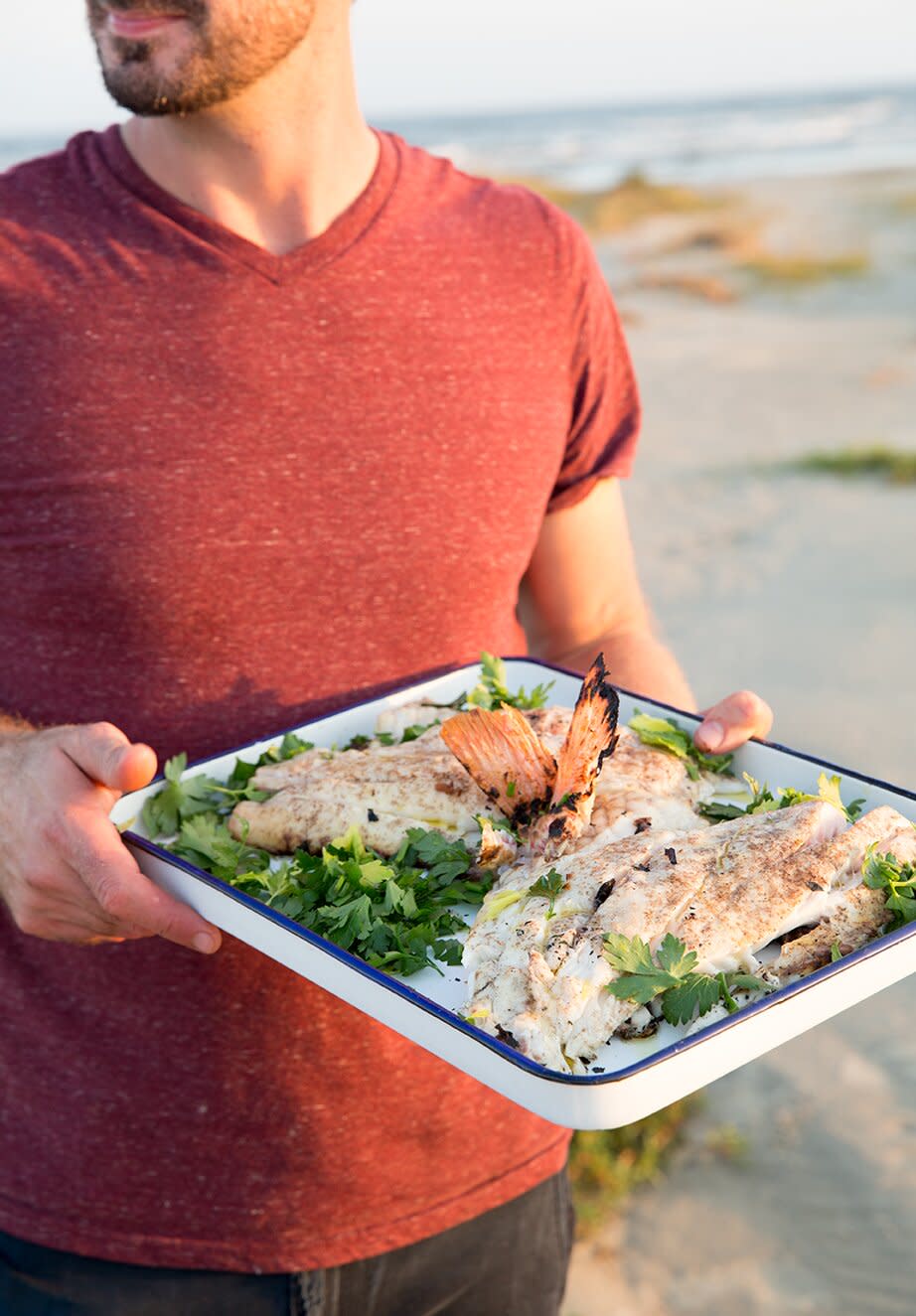 Snapper on the Half Shell