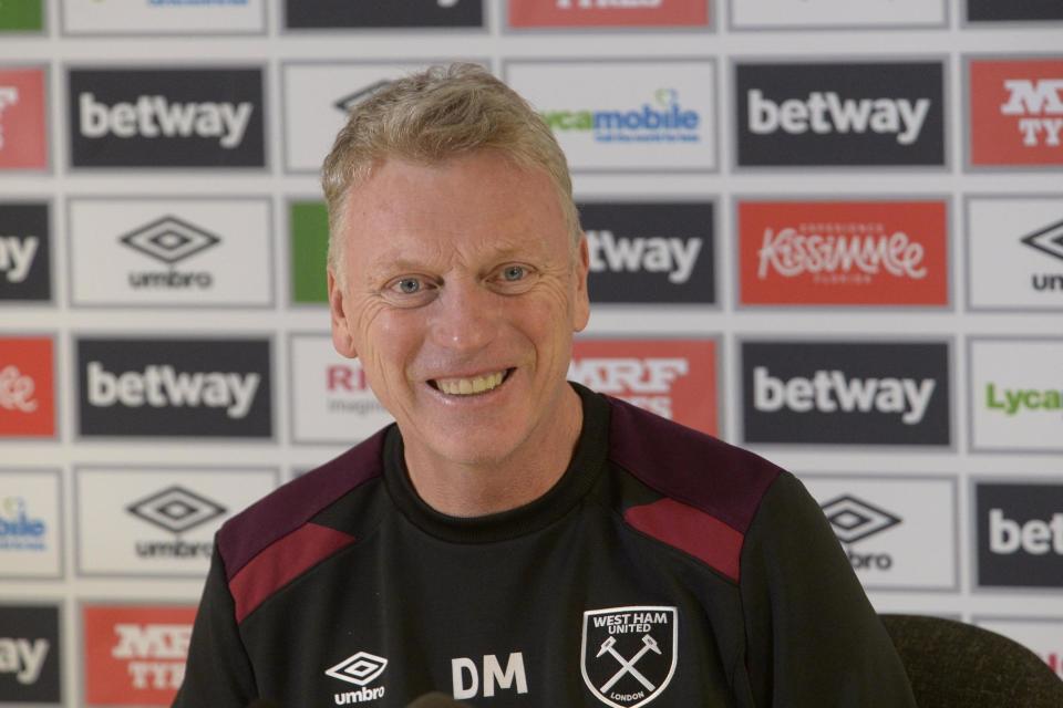 Moyes and West Ham are chasing a second win against London opposition in five days: West Ham United via Getty Images