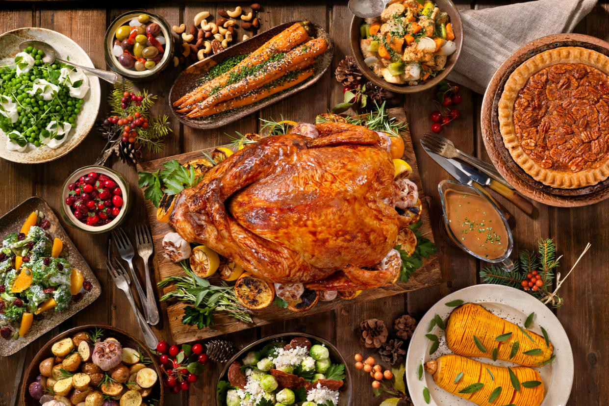 Holiday Maple Glazed Turkey Dinner Getty Images/Lauri Patterson