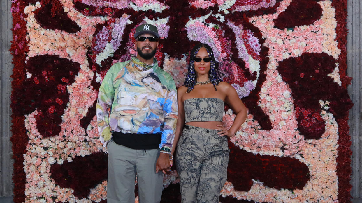 Swizz Beatz and Alicia Keys