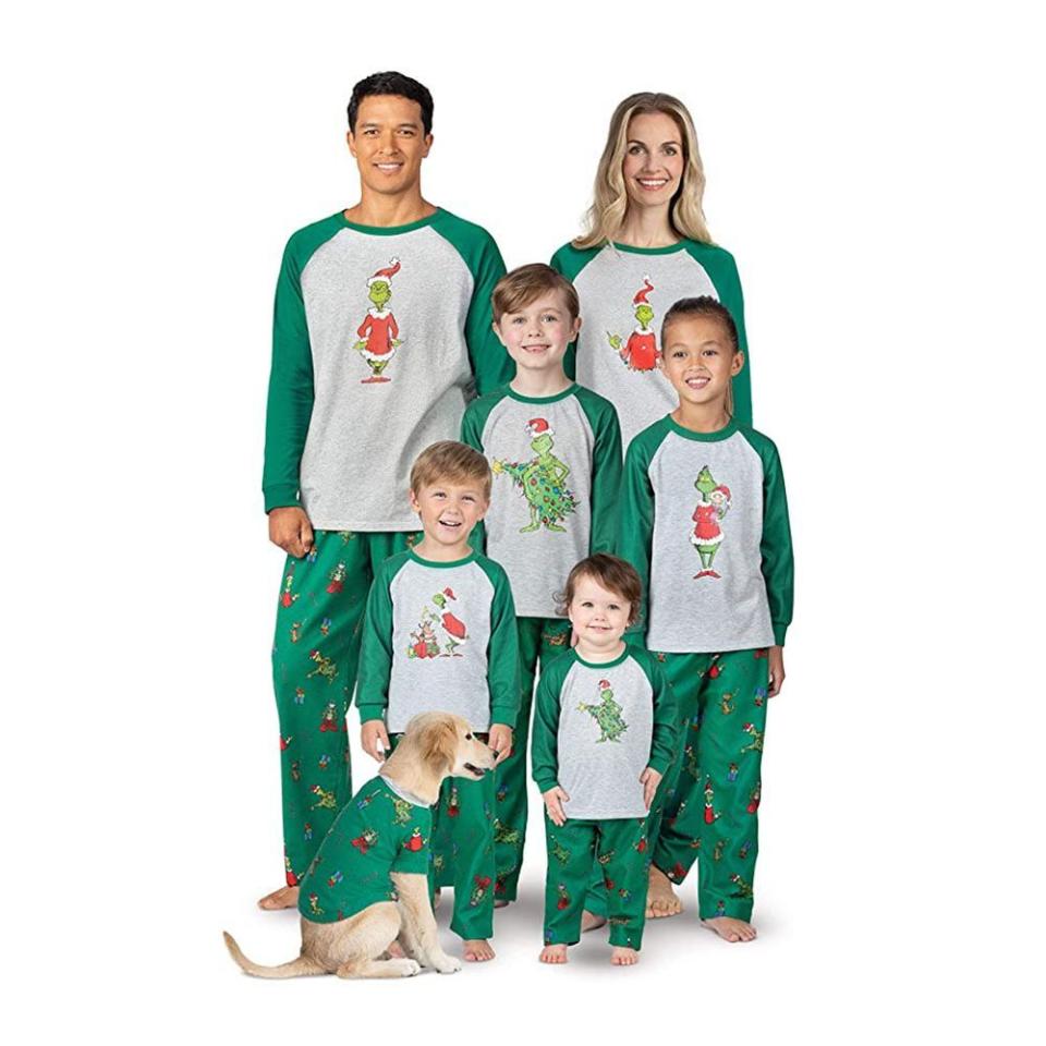 2) Grinch Pajamas