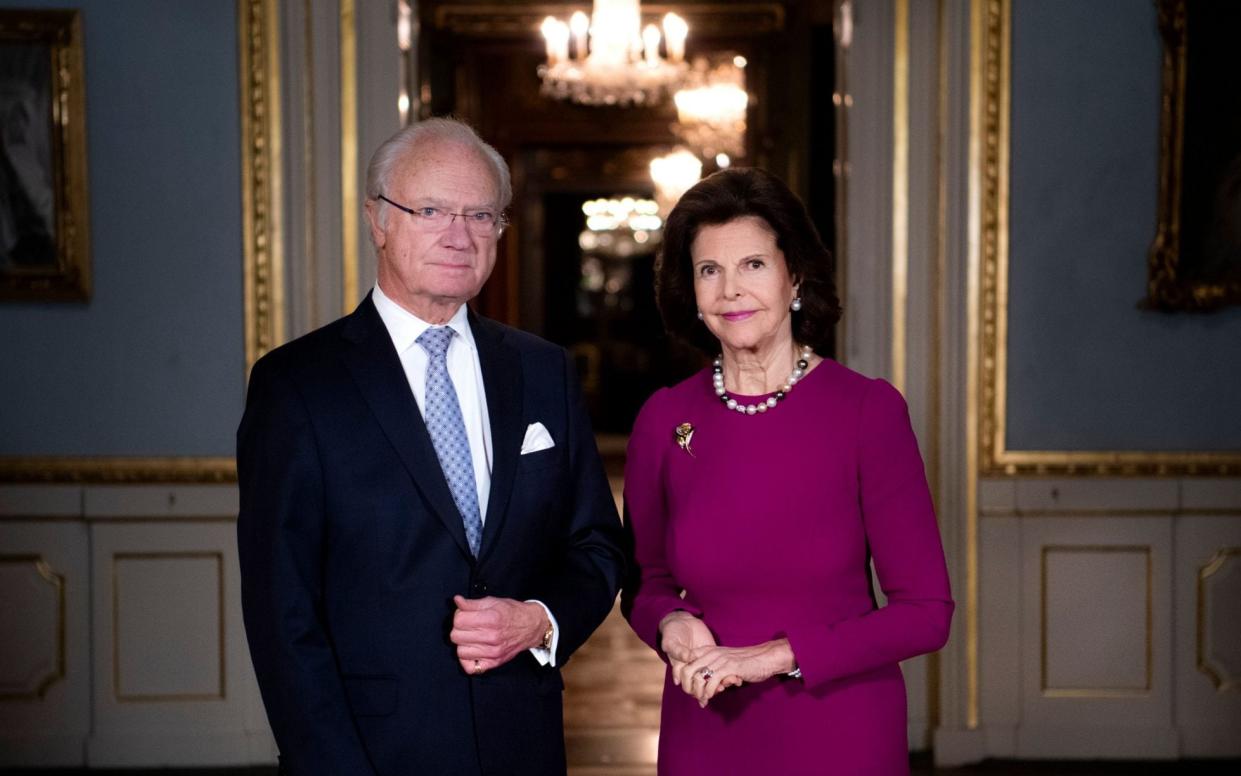  King Carl XVI Gustaf and Queen Silvia - Pontus Lundahl/EPA-EFE/Shutterstock