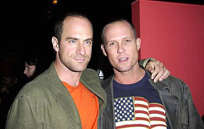 Christopher Meloni and Dean Winters at a New York screening of MGM's Bandits