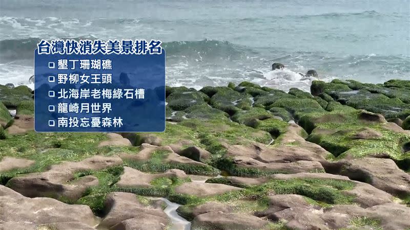 台灣8大快消失的美景。
