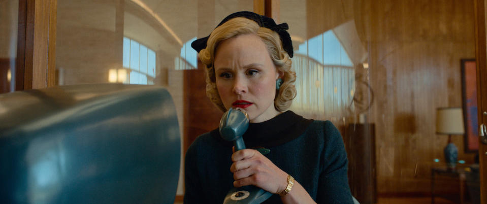 Alison Pill in “Hello Tomorrow” - Credit: Courtesy of Apple TV+