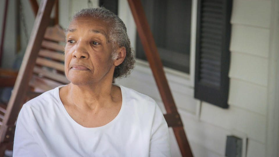 Elizabeth Mason's pipes are now so unreliable her water can be out for weeks at a time. (Hannah Rappleye / NBC News)