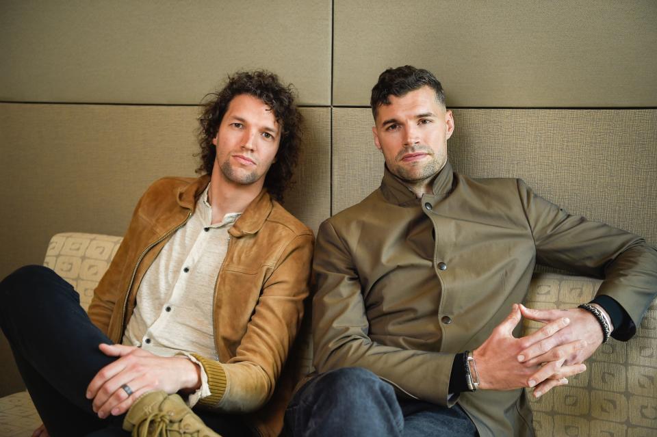 Portrait of For King & Country at Ciite Studio in Franklin, Tenn., Wednesday, March 16, 2022.