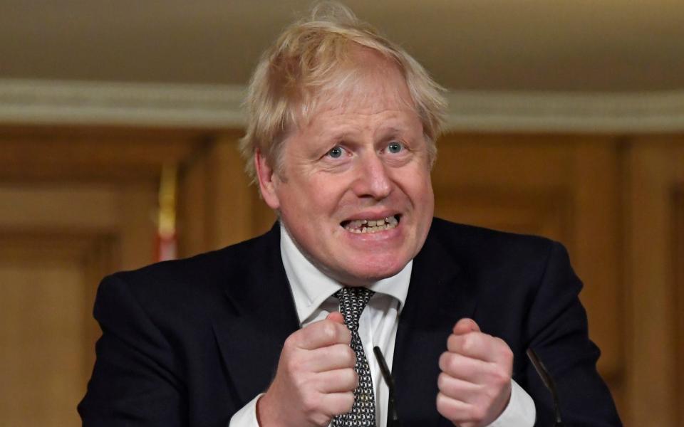 Insiders have spoken of Boris Johnson’s reluctance to take sides in any argument, seemingly preferring to find the 'middle ground' - Alberto Pezzali/AP