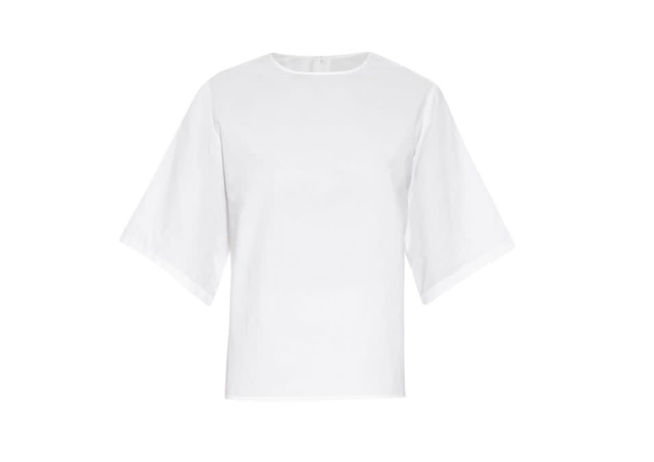 Rosie Assoulin Box-Fit Cotton Top