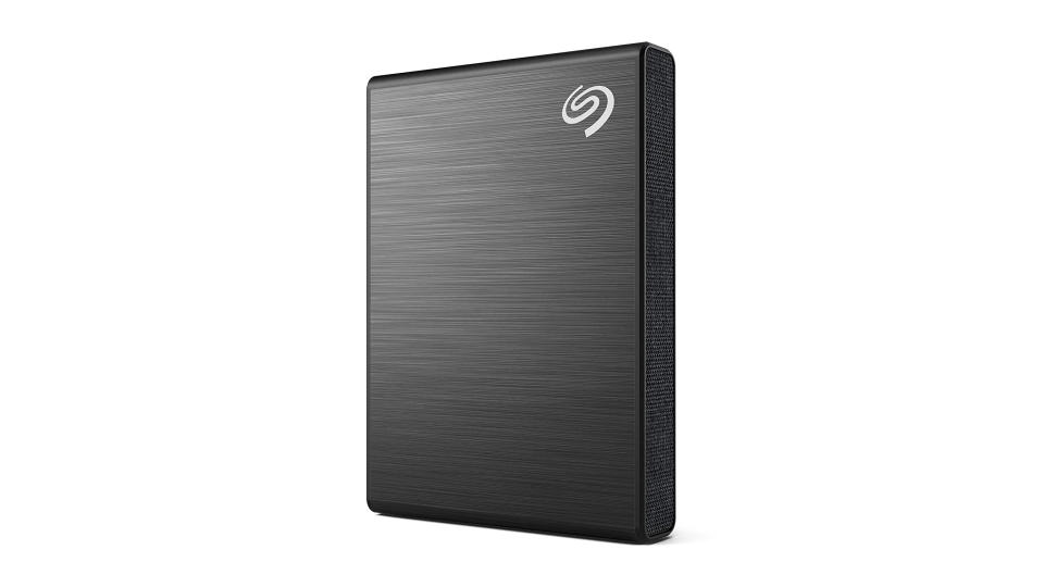 Seagate One Touch SSD 1TB External SSD Portable – Black, speeds up to 1030MB/s, with Android App, 1yr Mylio Create, 4mo Adobe Creative Cloud Photography Plan and Rescue Services (STKG1000400). (Photo: Amazon SG)