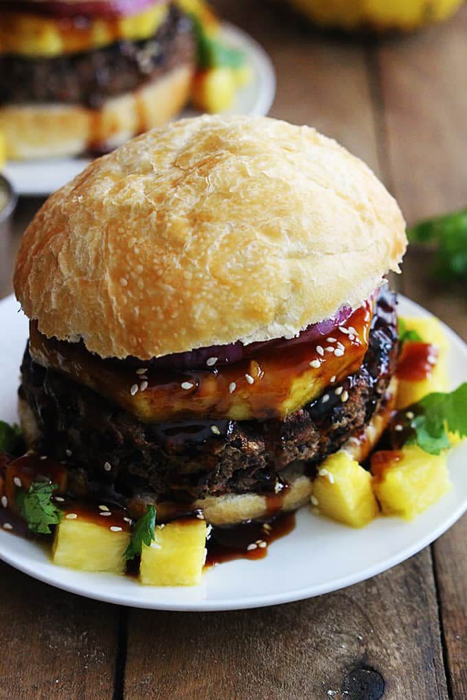 Black Bean Teriyaki Burgers