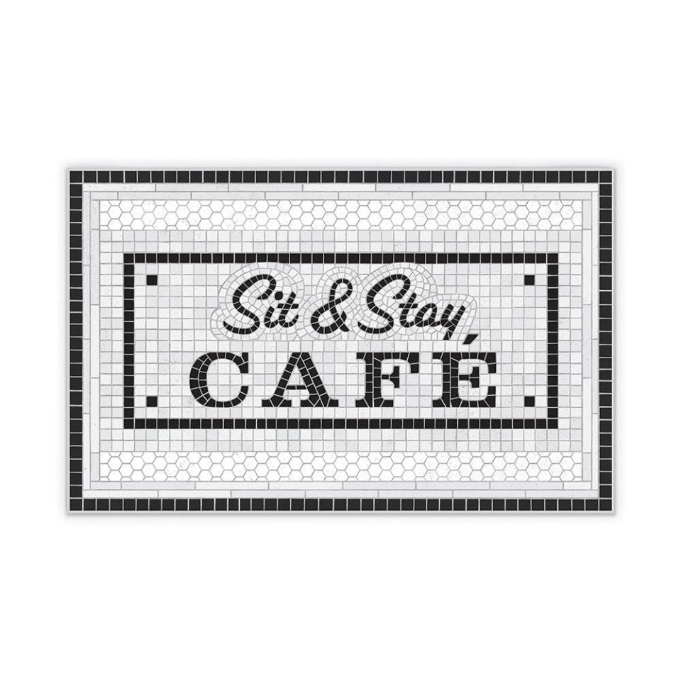 <p><a href="https://www.genuinefred.com/products/howligans-pet-placemat-sit-and-stay-cafe" rel="nofollow noopener" target="_blank" data-ylk="slk:Shop Now;elm:context_link;itc:0;sec:content-canvas" class="link ">Shop Now</a></p><p>Cafe-Inspired Pet Mat</p><p>genuinefred.com</p><p>$10.46</p><span class="copyright">Genuine Fred</span>