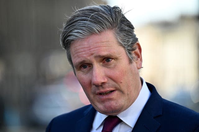 Labour leaders Sir Keir Starmer