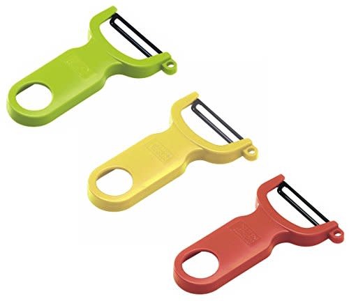 Kuhn Rikon Original Swiss Peeler 3-Pack Red/Green/Yellow (Amazon / Amazon)