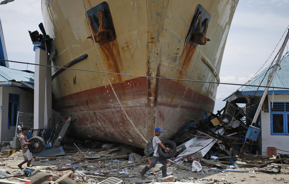 Sulawesi, Indonesia — after the earthquake and tsunami