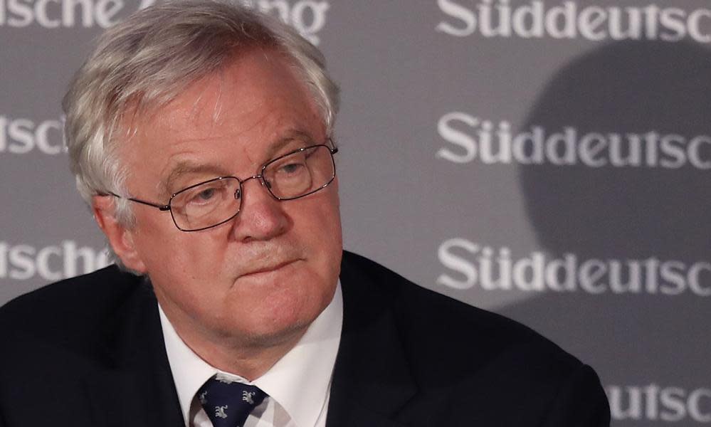 David Davis at Süddeutsche Zeitung's summit