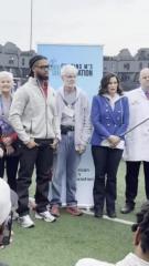 Gov. Whitmer, Damar Hamlin join together to talk importance of CPR, AED requirements