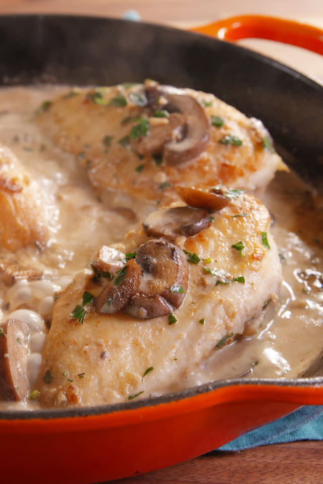 Creamy Chicken Marsala