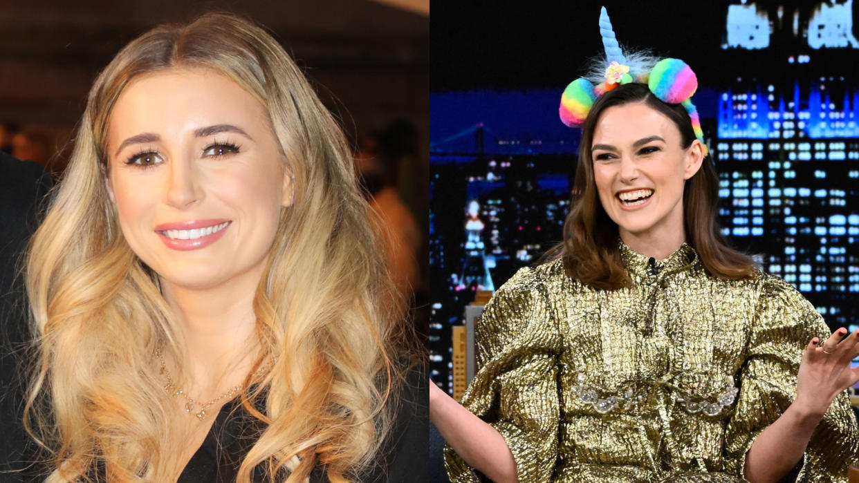 Dani Dyer has revealed that Keira Knightley babysat her in the immediate aftermath of Bend It Like Beckham's release. (Getty/NBC)