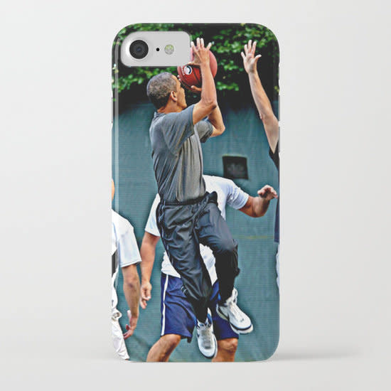 Buy the <a href="https://society6.com/product/president-barack-obama-takes-a-shot_iphone-case#s6-3958169p20a9v510a52v377" target="_blank">Ouijawedge "Barack Obama takes a shot" iPhone case</a>&nbsp;for $28