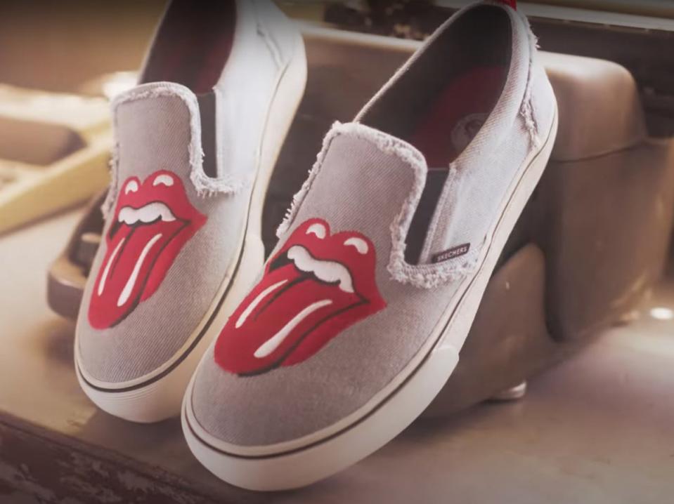 Skechers X The Rolling Stones (Skechers/YouTube)