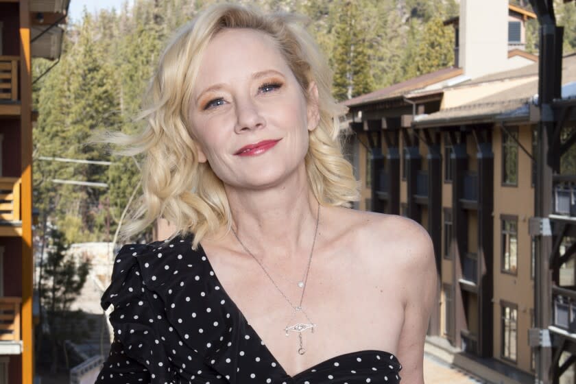 MAMMOTH LAKES, CALIFORNIA - FEBRUARY 29: Anne Heche poses for portrait at 3rd Annual Mammoth Film Festival Portrait Studio – Saturday on February 29, 2020 in Mammoth Lakes, California. (Photo by Michael Bezjian/Getty Images for Mammoth Media Institute)