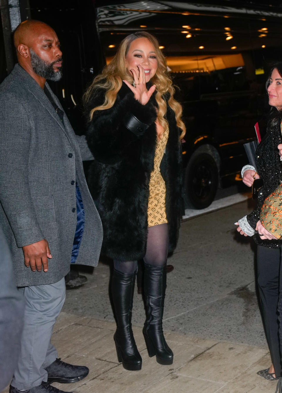NEW YORK, NEW YORK - FEBRUARY 15: Mariah Carey attends a screening of Tyler Perry's 'Mea Culpa' at the Paris Theater on February 15, 2024 in New York City. (Photo by Gotham/GC Images)