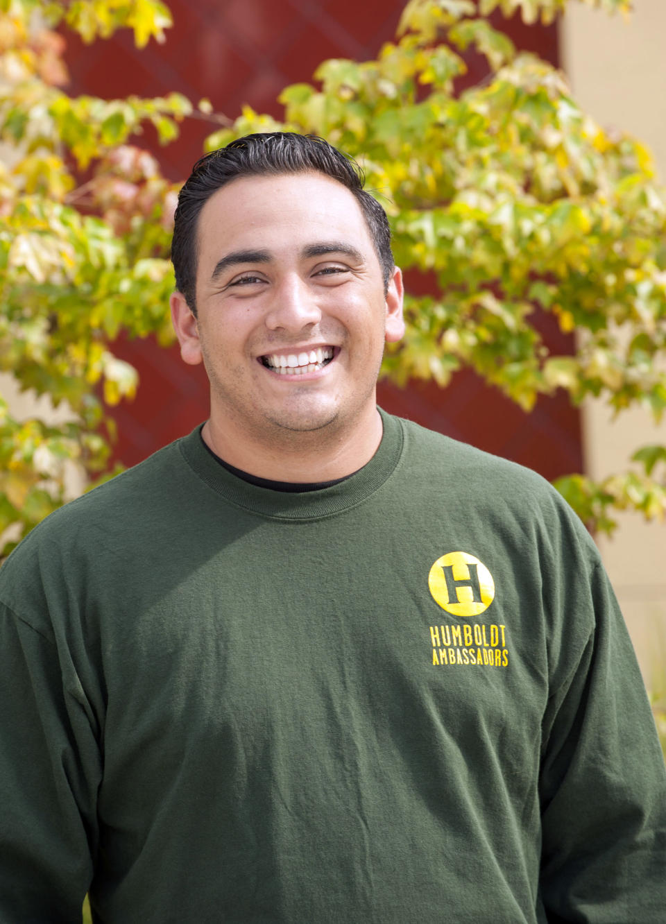 This undated photo provided by Humboldt State University shows Arthur Arzola. Arzola, 26, of Rancho Cucamonga, Calif. Arzola, a staff member in the admissions office at Humboldt State who was accompanying students on a visit to the campus, died in the fiery collision of a tour bus and FedEx truck on Interstate 5 near Orland, Calif., Thursday, April 10, 2014, according to the Sacramento County coroner. (AP Photo/Humboldt State University)