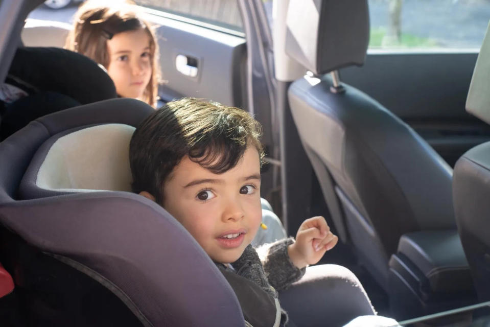 <strong>每個安全椅僅能乘坐一位兒童，家長必須確保安全帶有正確繫緊，並與兒童身體保留一指寬的空隙。（示意圖／Pixabay）</strong>