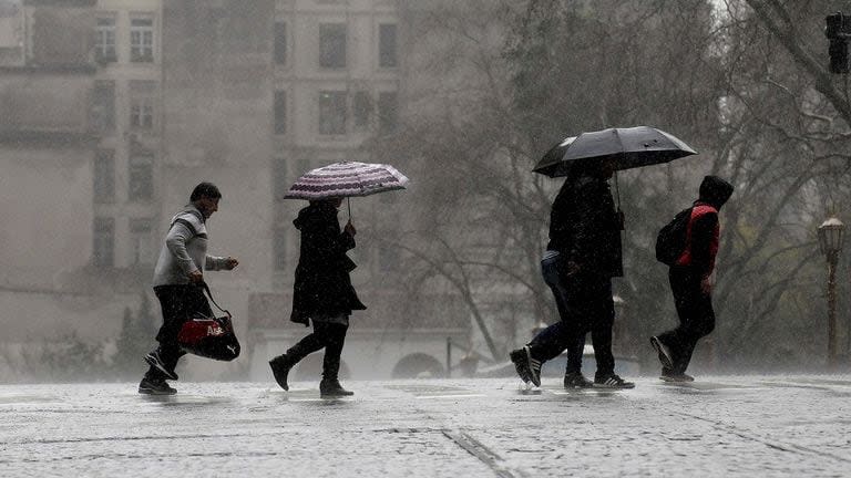 Se esperan tormentas fuertes en varias regiones del país.