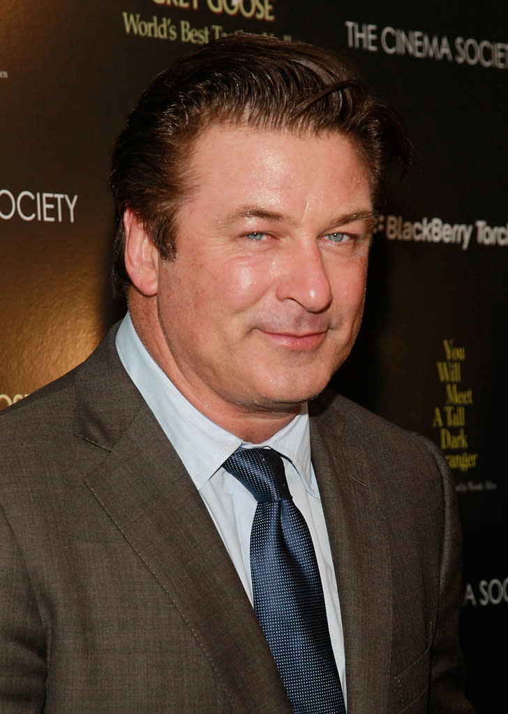 You Will Meet a Tall Dark Stranger NYC Screening 2010 Alec Baldwin