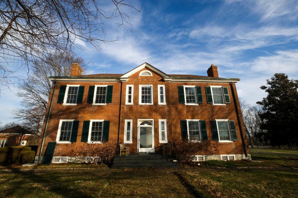 The historic "Todd House" in Shelby County, Kentucky.