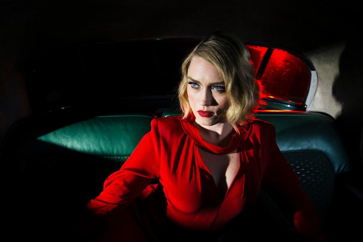 Memphis actress Clare Grant evokes "Chinatown"-era Faye Dunaway in her role in "The Private Eye."