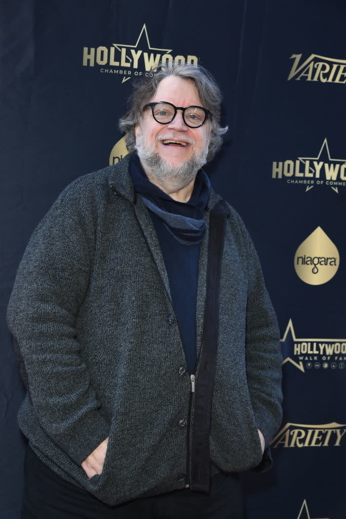 Closeup of Guillermo del Toro